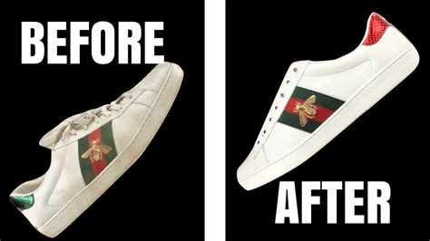 how to keep gucci sneakers from creasing|Gucci ace cleaner reviews.